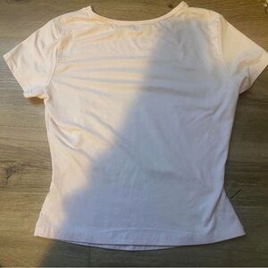 Shein short sleeve fitted top